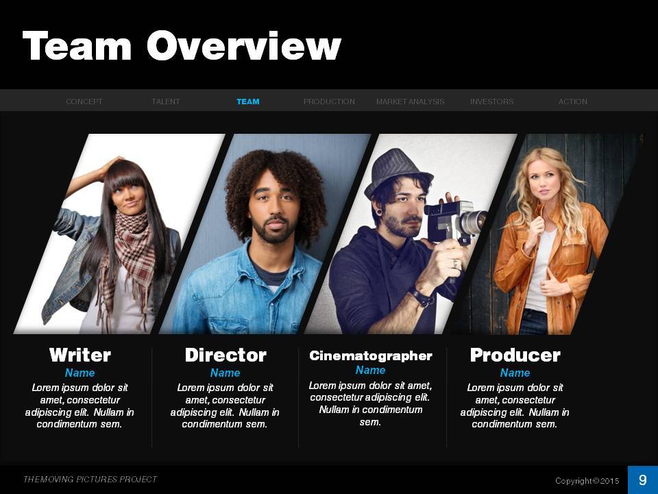 Feature Film Pitch Deck by pitchdesign GraphicRiver